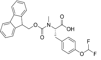 Fmoc-L-N-methyl-O- (difluoromethyl)-tyrosine