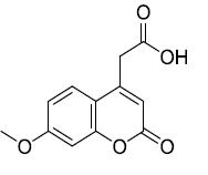 7-Methoxycalmarin-4- acetic acid
