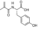 (S)-3-(4-Hydroxyphenyl)-2- methacrylamidopropanoic acid