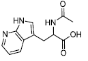 2-Acetyl-3-(1H-pyrrolo[2,3- b]pyridin-3-yl)-DL-alanine