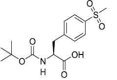 Boc-(S)-2-amino-3-(4- methylsulfonylphenyl)prop anoic acid
