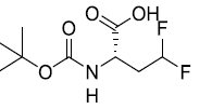 Boc-(S)-2-amino-4,4- difluorobutyric acid