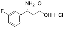 (R)-3-Amino-3-(3-fluorophenyl)- propionic acid hydrochloride