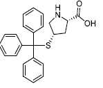 (2S,4S)-4- (Tritylthio)pyrrolidine-2- carboxylic acid