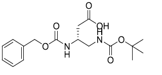 (R)-4-(Boc-amino)-3-(Zamino) butyric acid