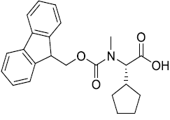 (S)-2-(N-Fmoc-N-methylamino)- 2-cyclopentylacetic acid