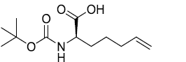 (2R)-2-(Boc-amino)-6- heptenoic acid