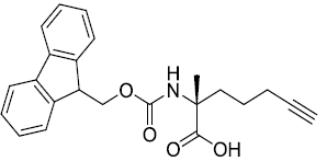 Fmoc-α-Me-DGly( pentynyl)-OH