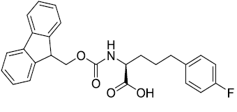 Fmoc-(2S)-2-amino-5-(4- fluorophenyl)pentanoic acid