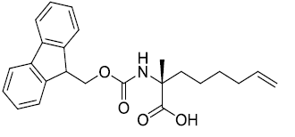 Fmoc-α-Me-D-Gly(hexenyl)- OH
