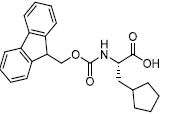 Fmoc-L-cyclopentylalanine