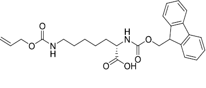 Fmoc-hLys(Alloc)-OH