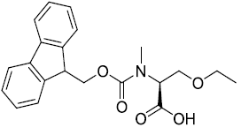 N-Fmoc-N-Me-L-Ser(Et)-OH