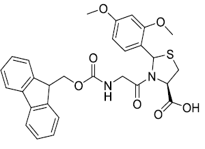 Fmoc-Gly- Cys(Psi(Dmp,H)pro)-OH