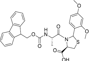 Fmoc-Ala- Cys(Psi(Dmp,H)pro)-OH