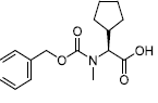 (S)-2-(N-Cbz-N-methylamino)- 2-cyclopentylacetic acid