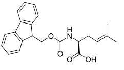 Fmoc-(S)-2-amino-5- methylhex-4-enoic acid