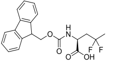(S)-Fmoc-2-amino-4,4- difluoropentanoic acid