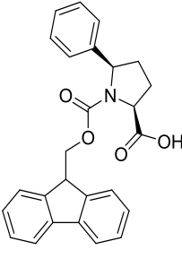 Fmoc-(2S,5R)-5- phenylpyrrolidine-2- carboxylic acid