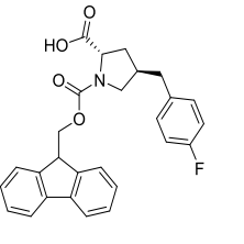 Fmoc-(R)-γ-(4-fluorobenzyl)-L-proline