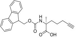 Fmoc-α-Me-Gly(pentynyl)- O