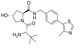 (2S,4R)-1-((S)-2-Amino-3,3- dimethylbutanoyl)-4- hydroxy-N-(4-(4- methylthiazol-5- yl)benzyl)pyrroli