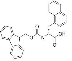 N-Fmoc-N-methyl-3-(1- naphthyl)-D-alanine