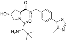 (2S,4R)-1-((S)-2-Amino-3,3- dimethylbutanoyl)-4- hydroxy-N-(4-(4- methylthiazol-5- yl)benzyl)pyrroli