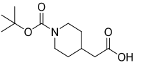 1-Boc-4-piperidylacetic acid