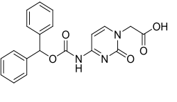 (4-N- (Benzhydryloxycarbonyl)cyt osine)-1-acetic acid