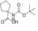 1-(Bocamino)cyclopentanecarbox ylic acid