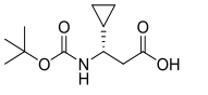 (3S)-3-(Boc-amino)-3- cyclopropyl-propanoic acid
