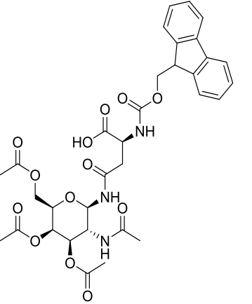Fmoc-L-Asn(β-DGlcNAc(Ac)3)-OH